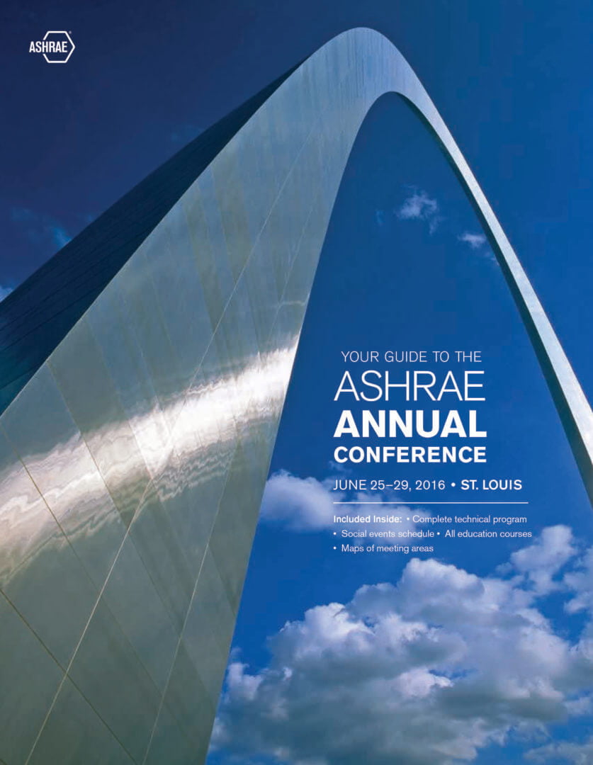 Meet me in St Louis 2016 ASHRAE Conference